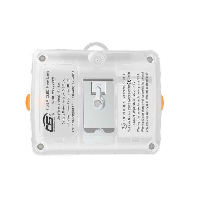 KL6LM ATEX प्रमाणित 15000Lux खनन हेडलाइट IP67 जलरोधक, रिचार्जेबल और वायरलेस 2