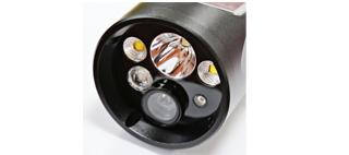 रेलवे वीडियो निगरानी के लिए जीपीएस और वाईफाई के साथ हाई टेक रिचार्जेबल एलईडी फ्लैशलाइट 1