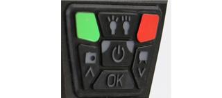 रेलवे वीडियो निगरानी के लिए जीपीएस और वाईफाई के साथ हाई टेक रिचार्जेबल एलईडी फ्लैशलाइट 3