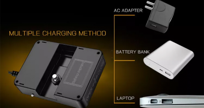 KL6LMA ताररहित एलईडी खनन हेडलाइट पोर्टेबल ATEX IECEx भूमिगत सुरक्षा के लिए अनुमोदित 3