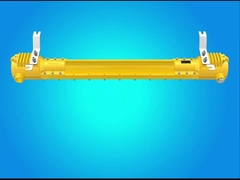 DL618 एलईडी एटेक्स विस्फोट प्रूफ लाइट 80W E के साथ Exd IIB+H2 T5 Gb खतरनाक स्थानों के लिए