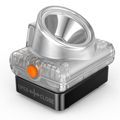 15000 लक्स ATEX स्वीकृत IP68 वाटरप्रूफ LED माइनिंग कैप लैंप कॉर्डलेस माइनर हेड लैंप