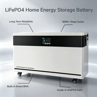 51.2 400Ah 20kwh लिथियम बैटरी स्प्लिट-टाइप होम एनर्जी स्टोरेज Byd बैटरी Lifepo4 होम इमरजेंसी के लिए